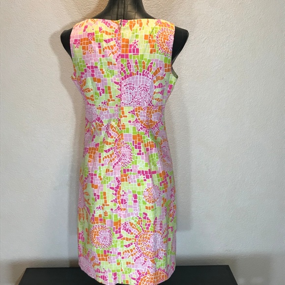 Lilly Pulitzer Mosaic Sun Cotton Shift Dress - Picture 3 of 4